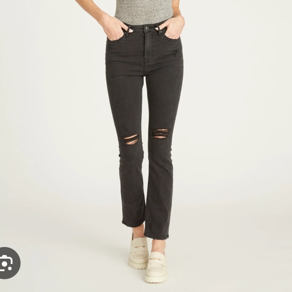 VIGOSS Ace Straight Black Jeans